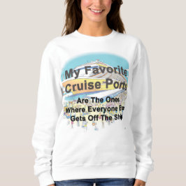 Mijn favoriete cruisehavens - DAMES SWEATSHIRT