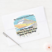 Mijn favoriete cruisehavens - Stickers (Envelop)