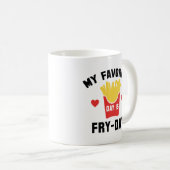 Mijn favoriete dag is feestdag. koffiemok (Voorkant rechts)