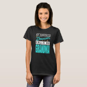 Mijn favoriete danser noemt me grootma Dancer Gran T-shirt (Voorkant volledig)