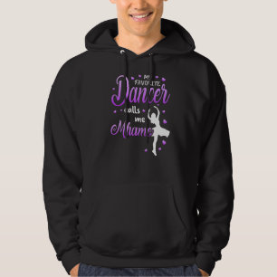 Mijn favoriete danser noemt me Mhamo Dance Grandma Hoodie