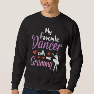 Mijn favoriete danser noemt me oma Gelukkige oma M Trui