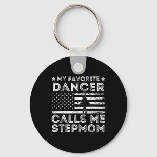 Mijn favoriete danseres noemt me stiefmoeder dansb sleutelhanger