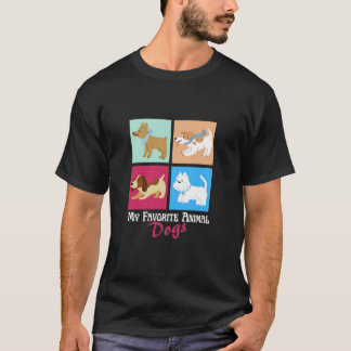 Mijn favoriete dier: Honden T-shirt