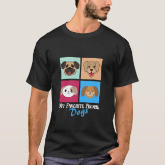 Mijn favoriete dier: Honden T-shirt