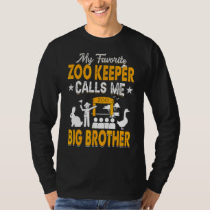 Mijn favoriete dierentuin noemt me Big Brother Ani T-shirt