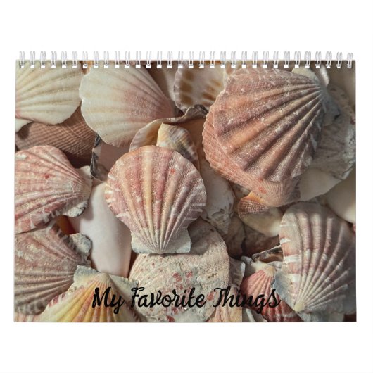 Mijn favoriete dingen  kalender (Hoes)