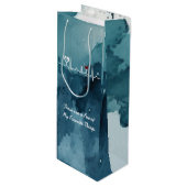 Mijn favoriete dingen Paws en wijn hartslag Cadeautas (Voorkant Gekanteld)