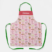 Mijn favoriete dingen Schattigee nostalgische retr Schort (Voorkant)