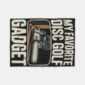 Mijn favoriete discgolf gadget grappige discgolf _ fleece deken (Voorkant (Horizontaal))