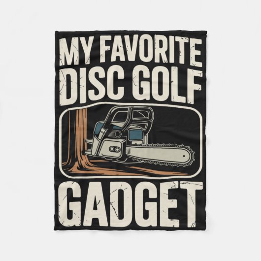 Mijn favoriete discgolf gadget grappige discgolf _ fleece deken (Voorkant)