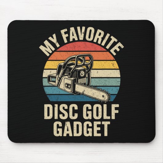 Mijn favoriete discgolf gadget grappige discgolf _ muismat (Voorkant)