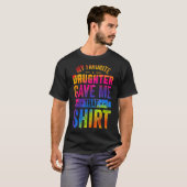 Mijn favoriete dochter gaf me deze Vaderdag 1 T-shirt (Voorkant volledig)