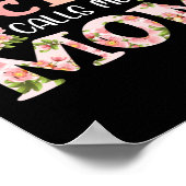 Mijn favoriete dokter noemt me mam grappige medisc poster (Hoek)