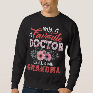 Mijn favoriete dokter noemt me oma Floral moeder' Trui
