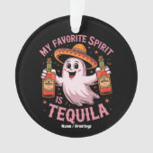 Mijn favoriete drank is Tequila Halloween-drinken Ornament (voorkant)