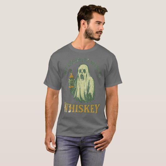 Mijn favoriete drank is whisky t-shirt (Voorkant volledig)