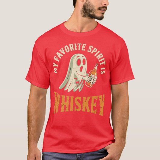 Mijn favoriete drank is whisky t-shirt (Voorkant)