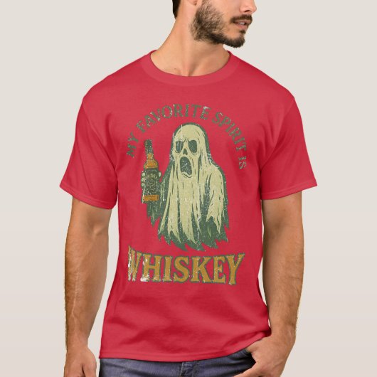 Mijn favoriete drank is whisky t-shirt (Voorkant)