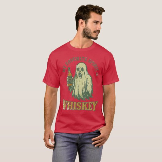 Mijn favoriete drank is whisky t-shirt (Voorkant volledig)
