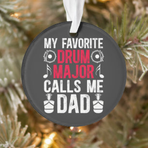 Mijn favoriete Drum Major Papa Van Een Trommel Ornament