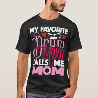 Mijn favoriete drummajoor roept me tot mama - maar t-shirt