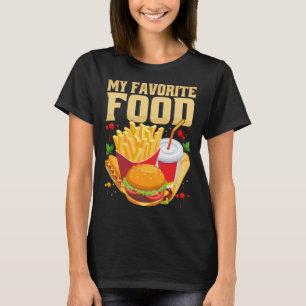 Mijn favoriete eten Cheat Day eten Franse Fries Bu T-shirt