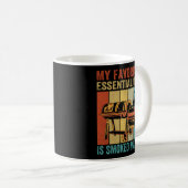 Mijn favoriete etherische olie is gerookt vlees gr koffiemok (Voorkant rechts)