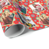 Mijn favoriete familie Foto's met Kerstmis Cadeaupapier (Rol Hoek)