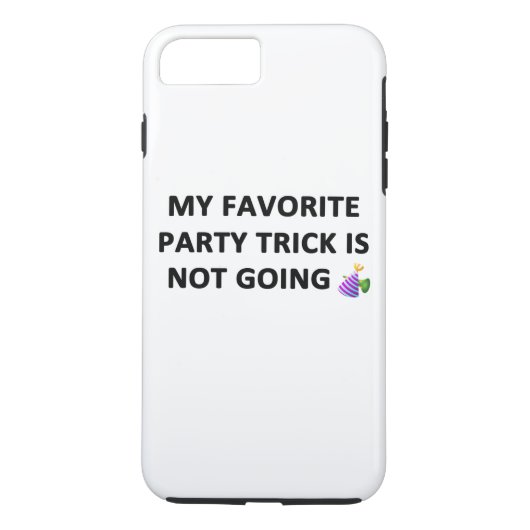 Mijn favoriete feesttruc Case-Mate iPhone case (Achterkant)
