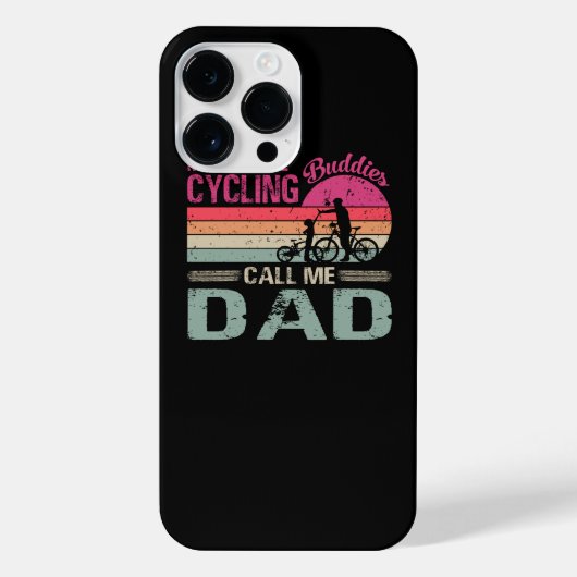Mijn favoriete fietsboeddies noemen me papa  Fa iPhone Hoesje (Achterkant)