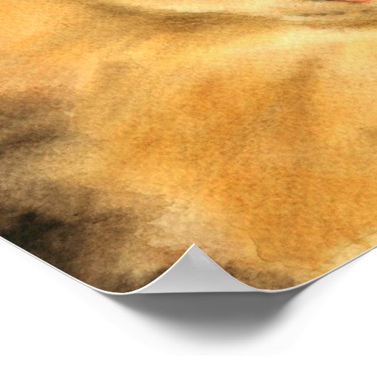 Mijn favoriete gemberkat poster (Hoek)