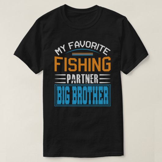 Mijn favoriete Geviste BIG BROTHER Fathers Da T-shirt (Design voorkant)