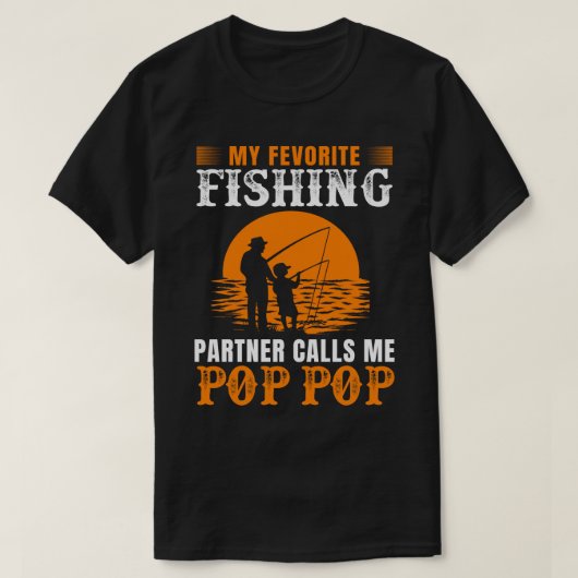 Mijn favoriete Geviste Partner roept me de POP Vin T-shirt (Design voorkant)