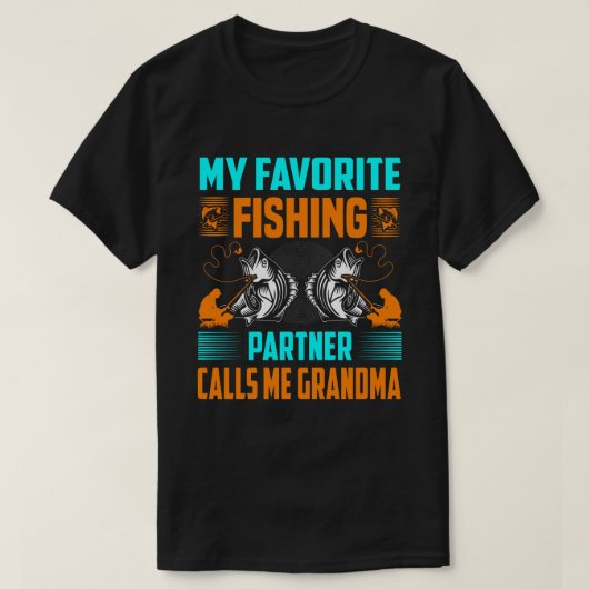 Mijn favoriete Geviste Partner roept me GRANDMA Vi T-shirt (Design voorkant)