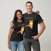 Mijn favoriete Ginger Sinaasappel Tabby Cat T-shirt (Unisex)