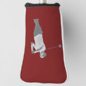Mijn favoriete golfcoach golfheadcover (Draai 90)