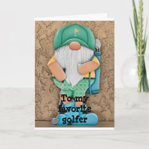 "MIJN FAVORIETE GOLFER" MERRY CHRISTMAS VOOR JE! FEESTDAGEN KAART