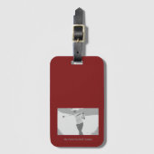 Mijn favoriete golftrainer bagagelabel (Voorkant (verticaal))