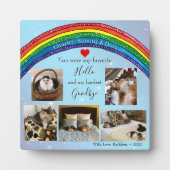 Mijn favoriete Hello huisdier-herdenkingsfotoplaqu Fotoplaat (Voorkant)