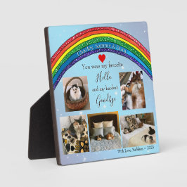 Mijn favoriete Hello huisdier-herdenkingsfotoplaqu Fotoplaat