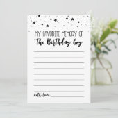 Mijn favoriete herinnering aan de Kaart van de ver (Staand voorkant)