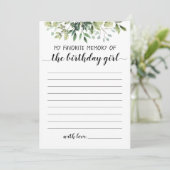 Mijn favoriete herinnering aan de Kaart van het ve (Staand voorkant)