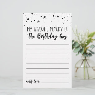 Mijn favoriete herinnering aan de wedstrijd Birthd