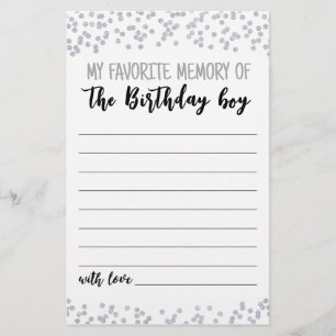 Mijn favoriete herinnering aan de wedstrijd Birthd