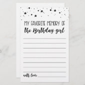 Mijn favoriete herinnering aan de wedstrijd van de (Voorkant / Achterkant)