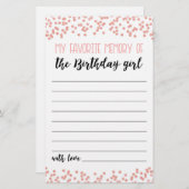 Mijn favoriete herinnering aan de wedstrijd van de (Voorkant / Achterkant)