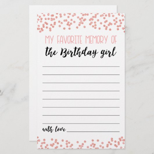 Mijn favoriete herinnering aan de wedstrijd van de (Voorkant / Achterkant)