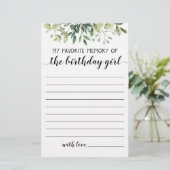 Mijn favoriete herinnering aan het meisje van de g (Staand voorkant)