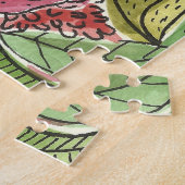 Mijn favoriete herinneringen zijn met oma Pink Flo Legpuzzel (Zijkant)